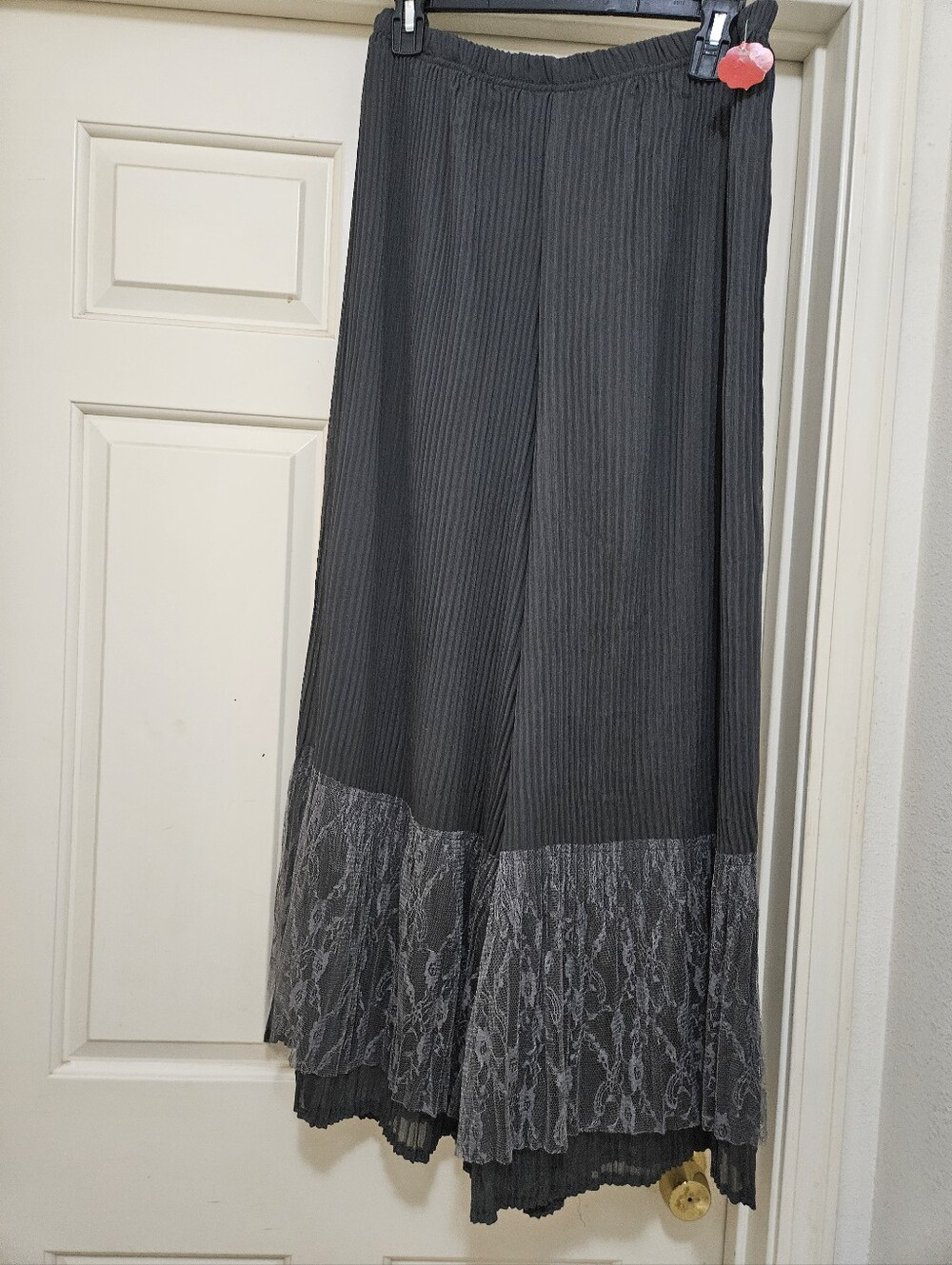 Pretty Good Pleated Maxi Pants - Charcoal